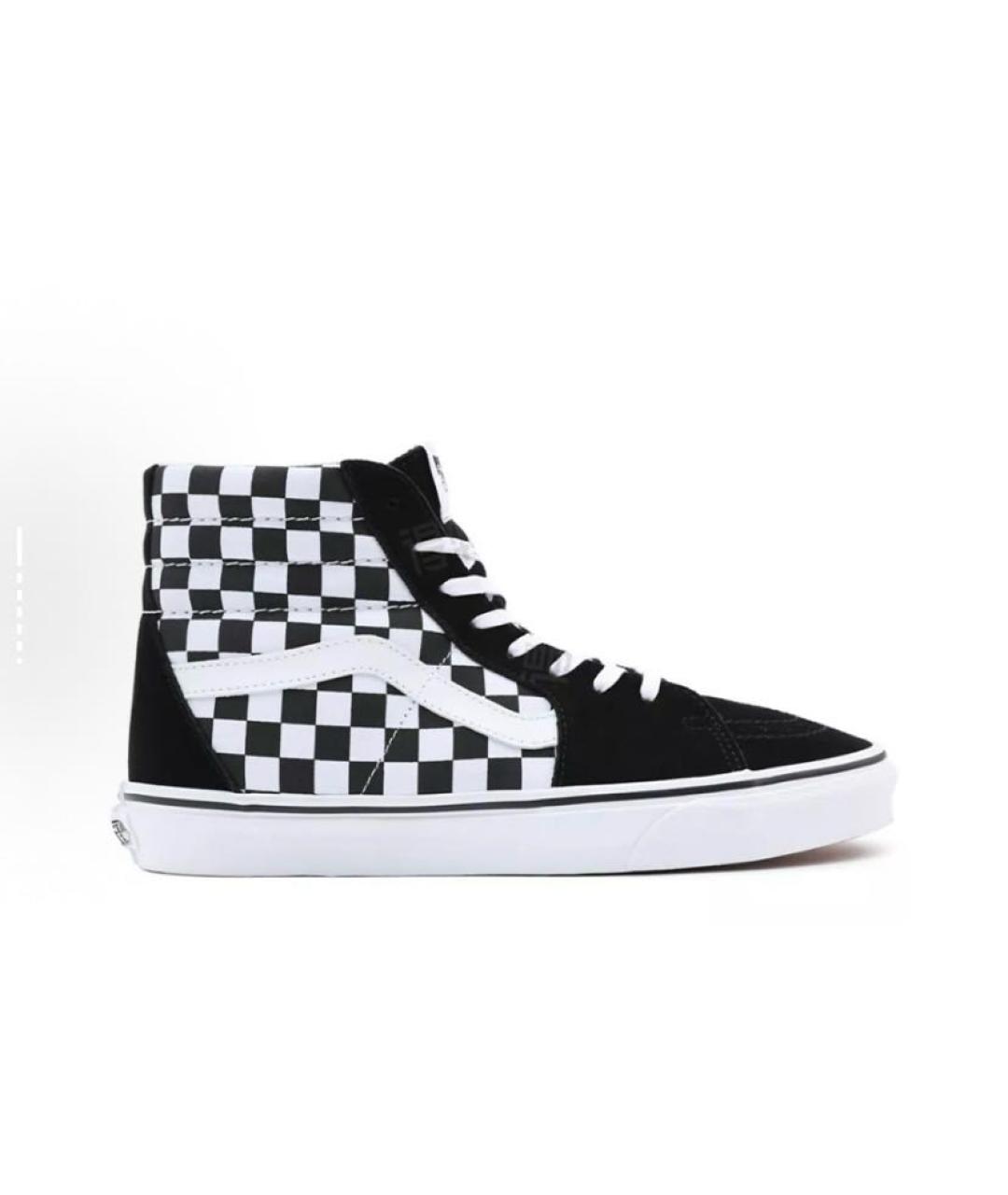 VANS Черные текстильные высокие кроссовки / кеды, фото 5