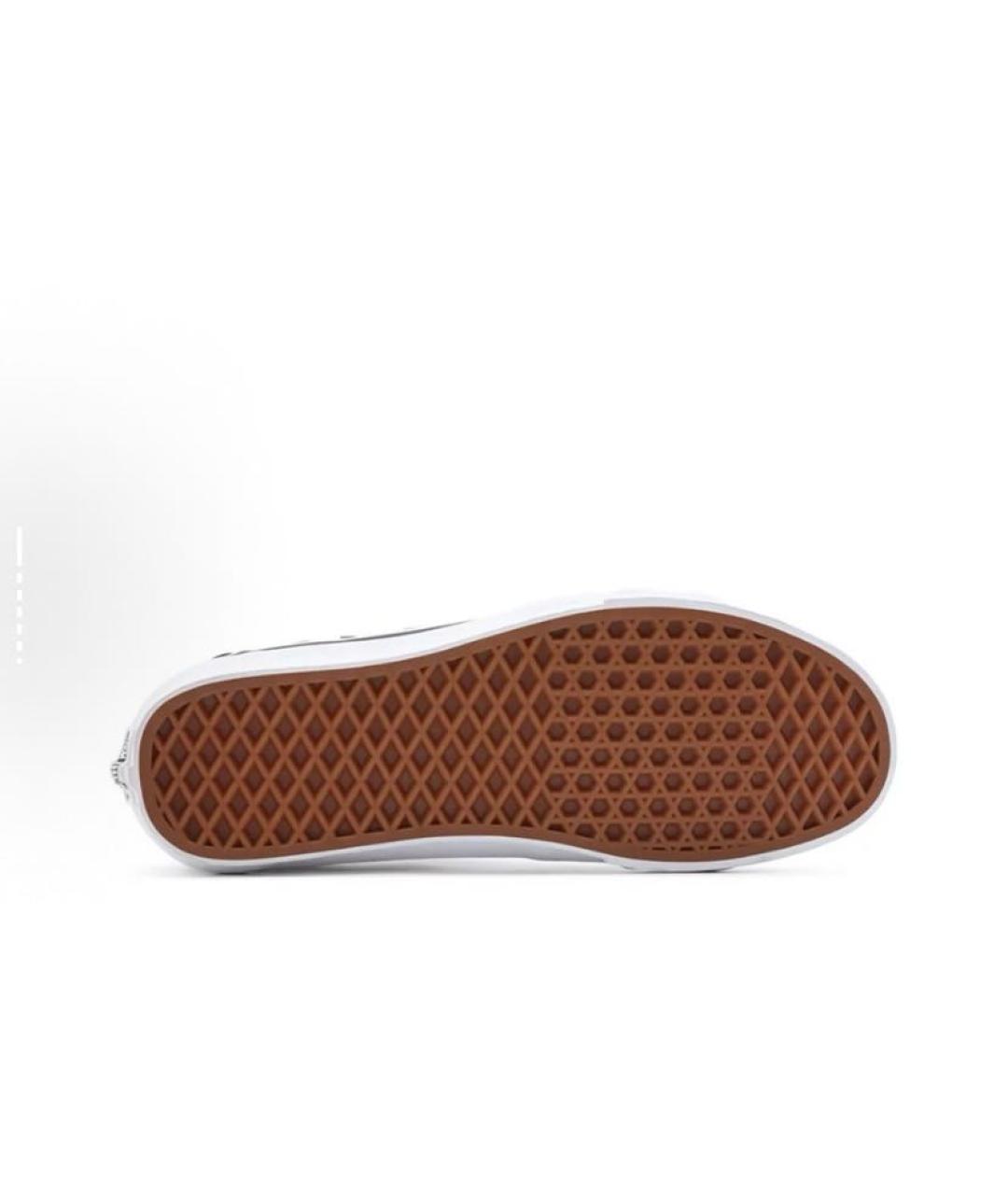 VANS Черные текстильные высокие кроссовки / кеды, фото 4