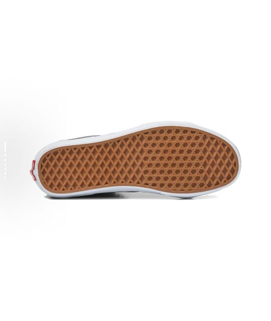 VANS Серые замшевые высокие кроссовки / кеды, фото 4