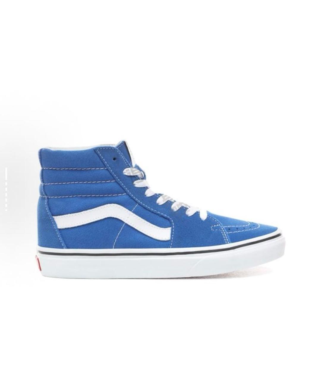 VANS Синие замшевые высокие кроссовки / кеды, фото 3