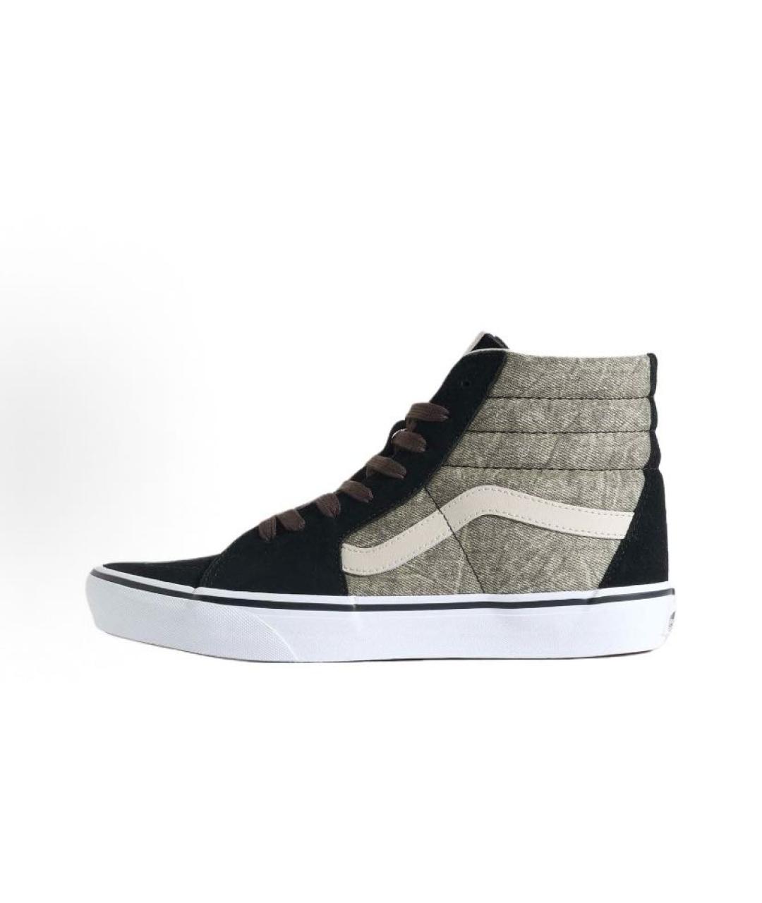 VANS Серые замшевые высокие кроссовки / кеды, фото 2