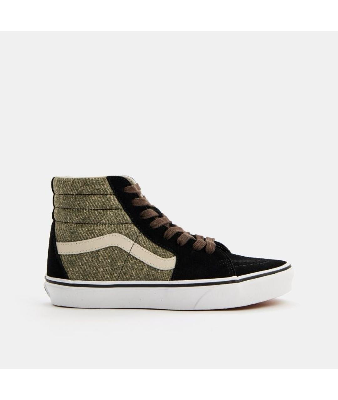 VANS Серые замшевые высокие кроссовки / кеды, фото 6