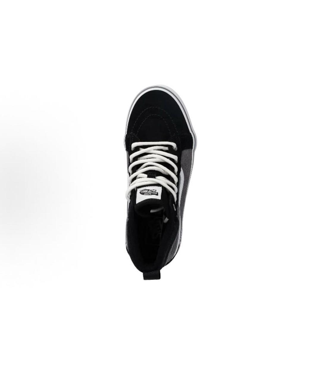 VANS Серые замшевые высокие кроссовки / кеды, фото 4
