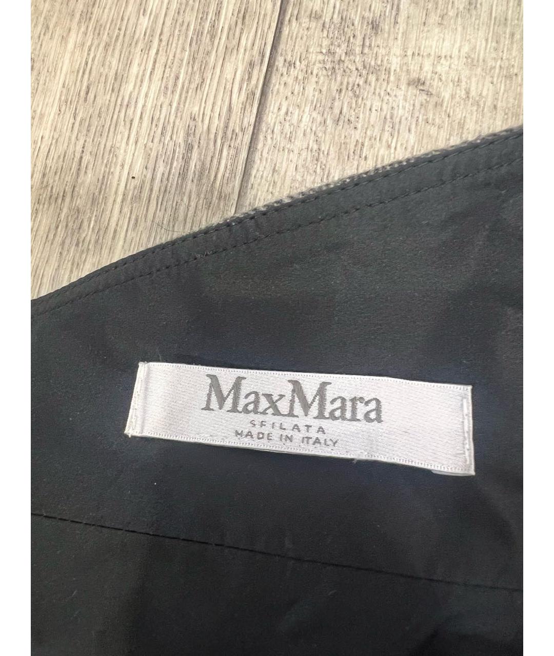 MAX MARA Серый шерстяной корсет, фото 4