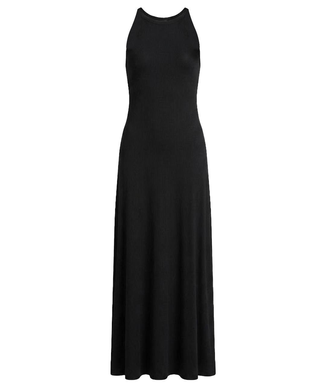 ARMANI EXCHANGE Черное вискозное вечернее платье, фото 1