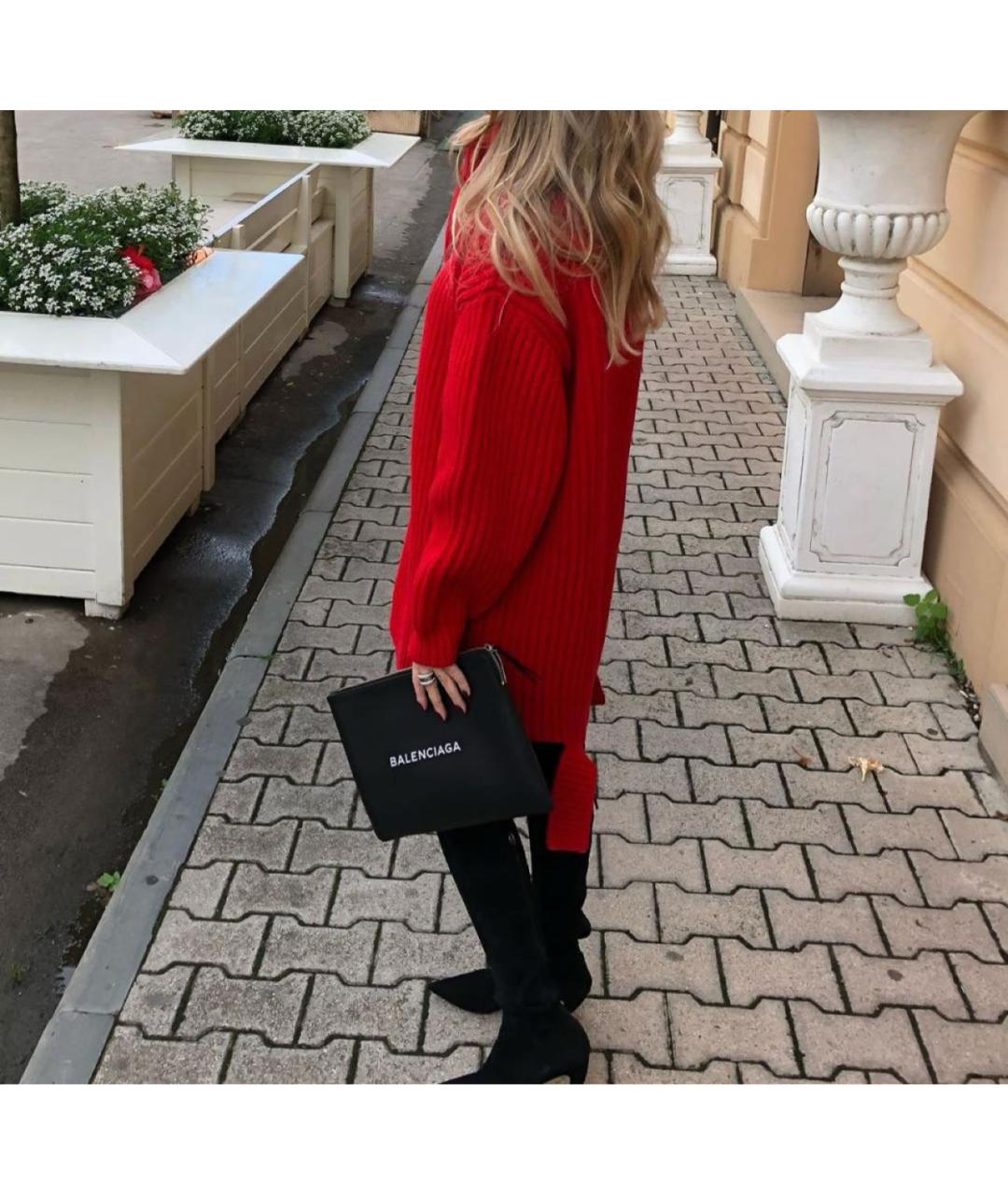 BALENCIAGA Красный джемпер / свитер, фото 7