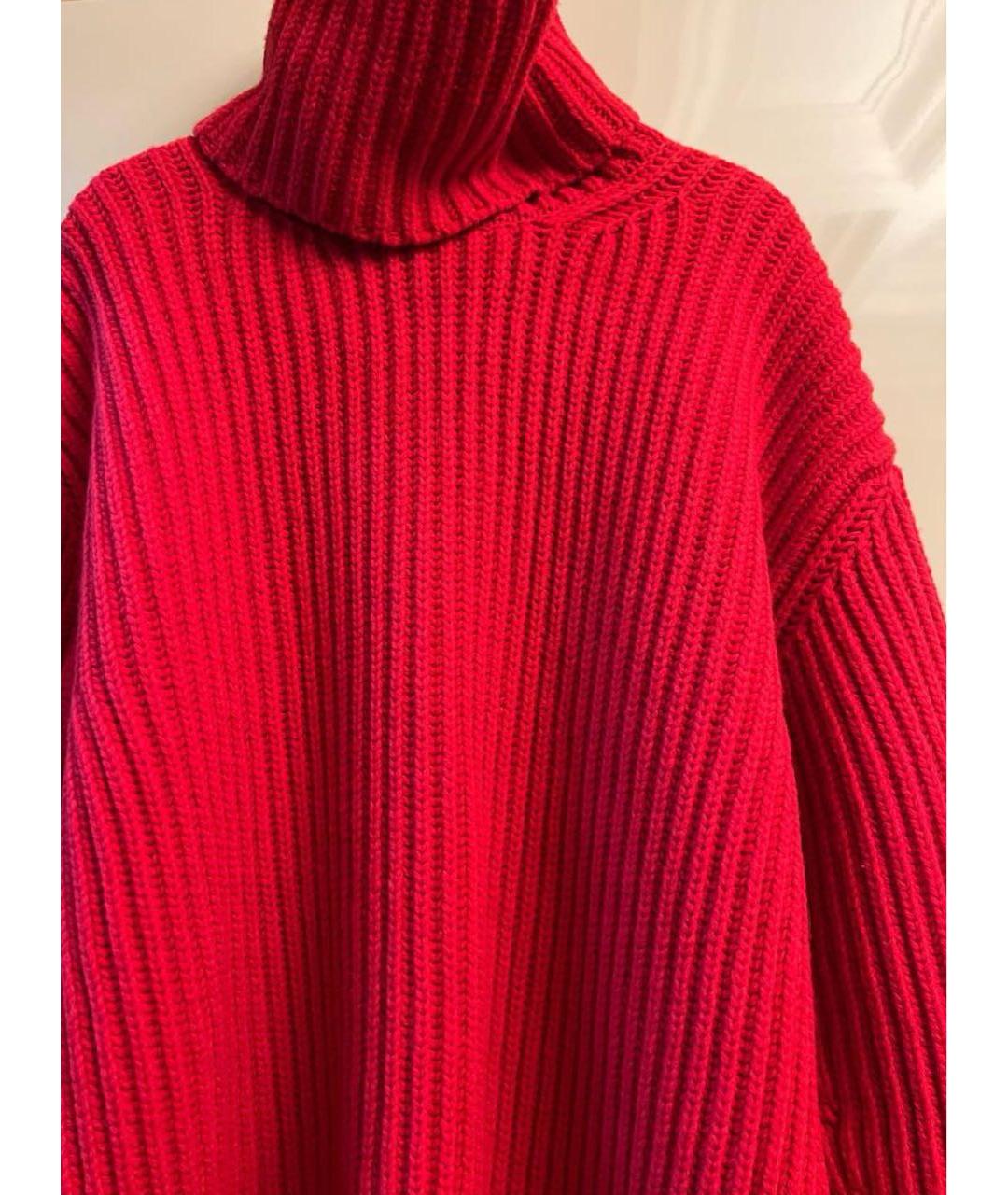 BALENCIAGA Красный джемпер / свитер, фото 4