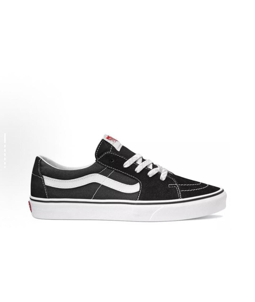 VANS Черные замшевые низкие кроссовки / кеды, фото 6