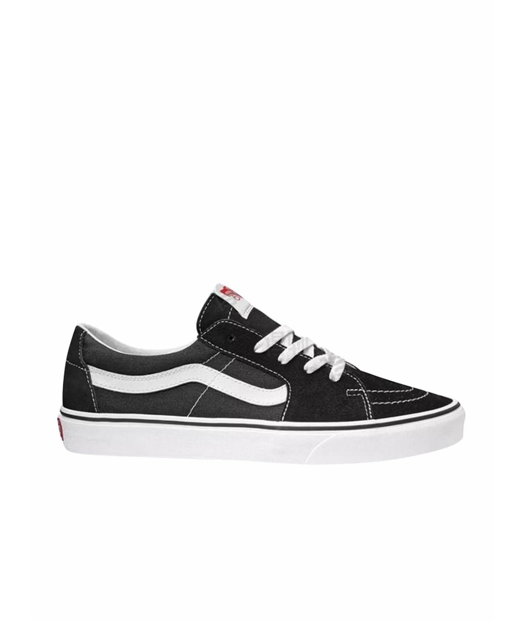 VANS Черные замшевые низкие кроссовки / кеды, фото 1