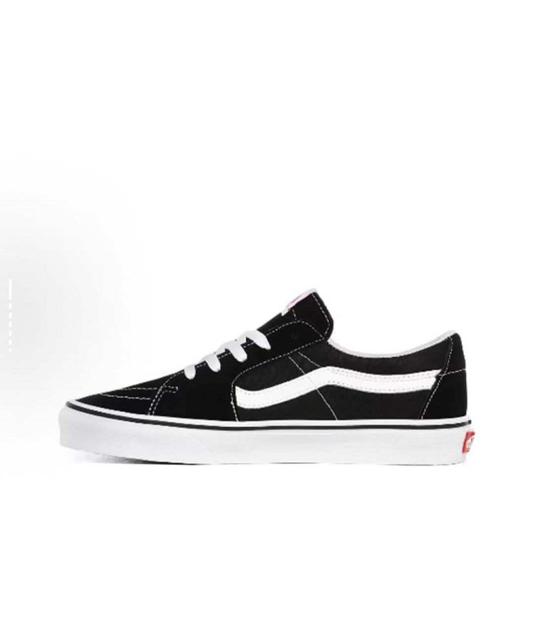 VANS Черные замшевые низкие кроссовки / кеды, фото 2