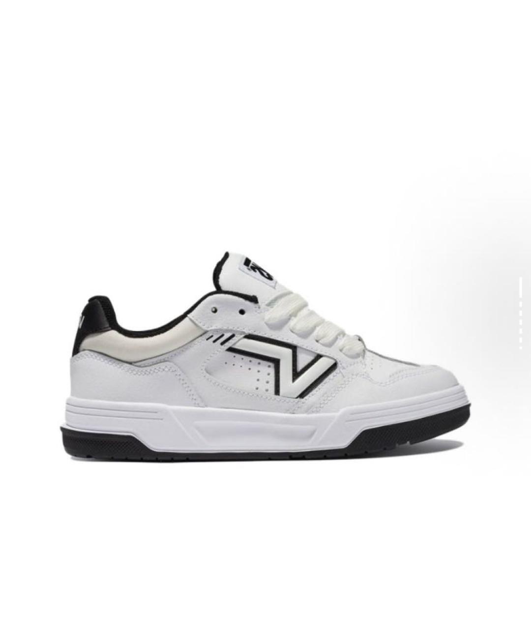 VANS Белые кожаные низкие кроссовки / кеды, фото 6