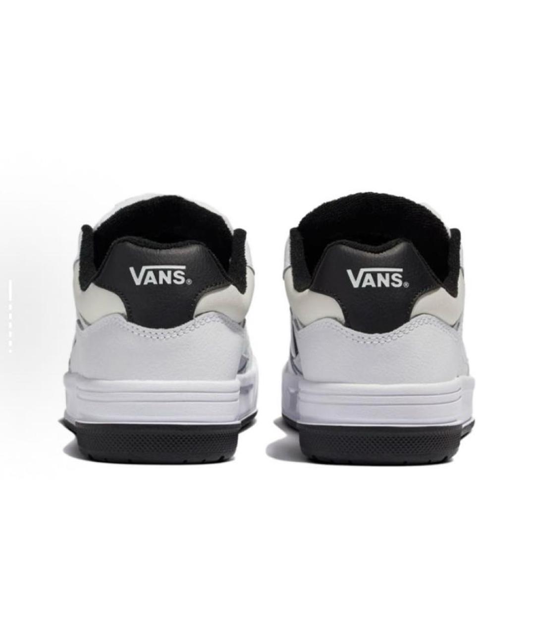 VANS Белые кожаные низкие кроссовки / кеды, фото 4