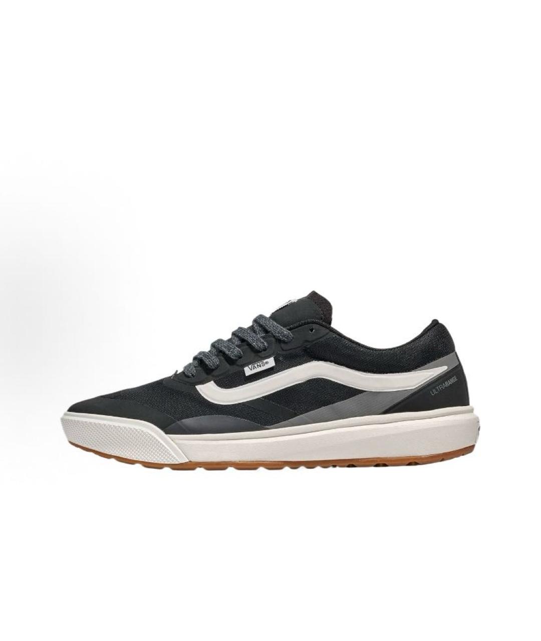 VANS Черные текстильные низкие кроссовки / кеды, фото 2