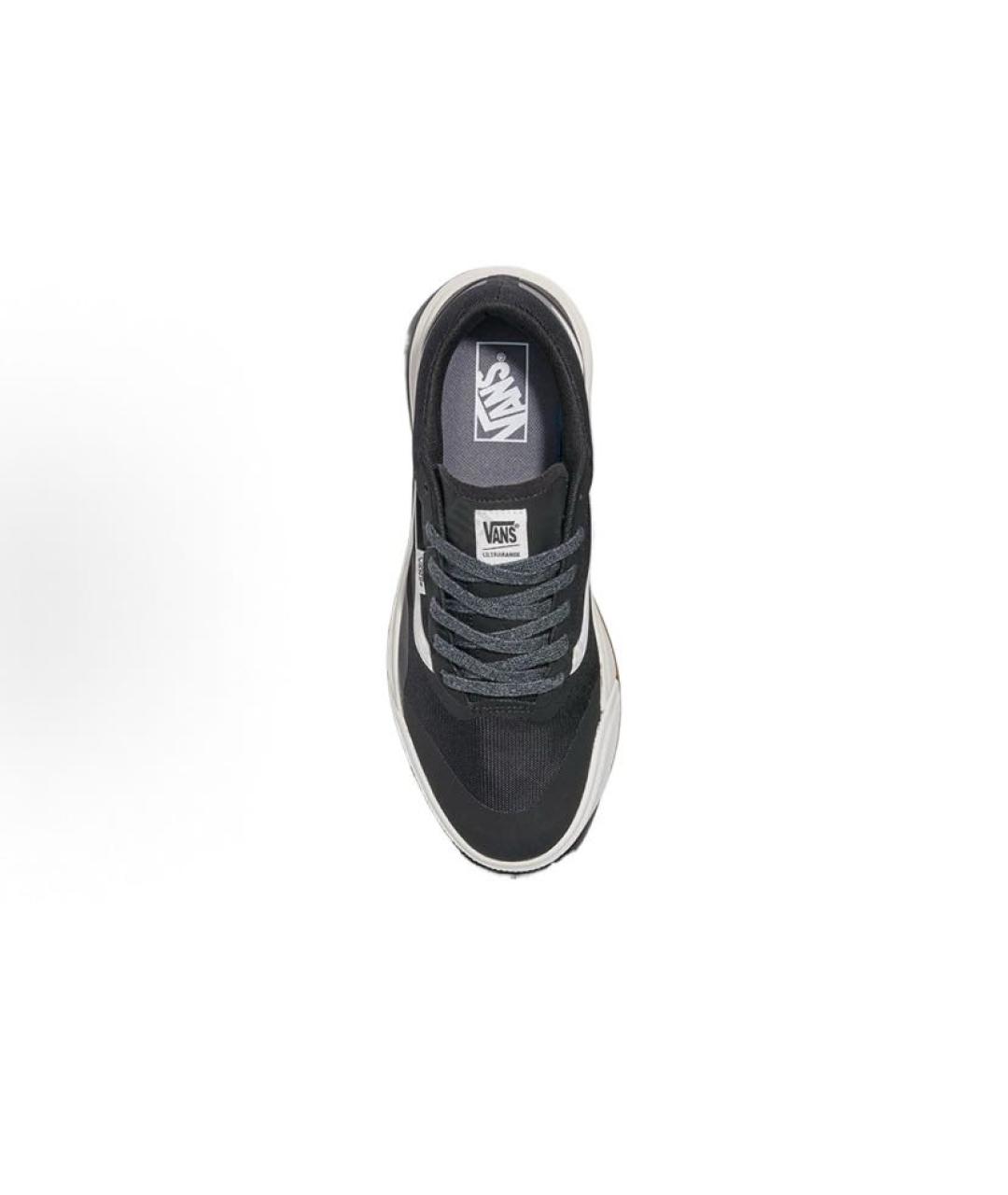 VANS Черные текстильные низкие кроссовки / кеды, фото 4