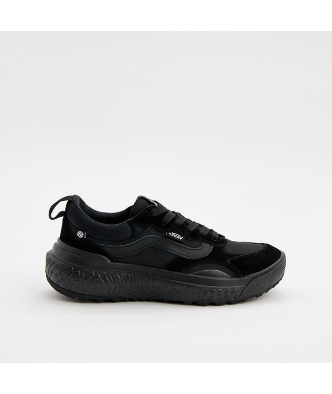 VANS Черные текстильные низкие кроссовки / кеды, фото 6