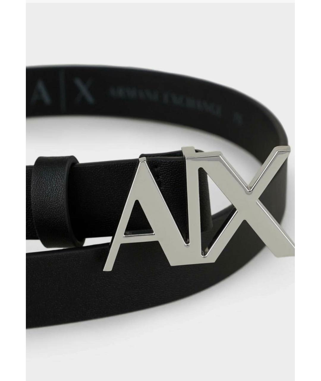 ARMANI EXCHANGE Черный ремень, фото 2