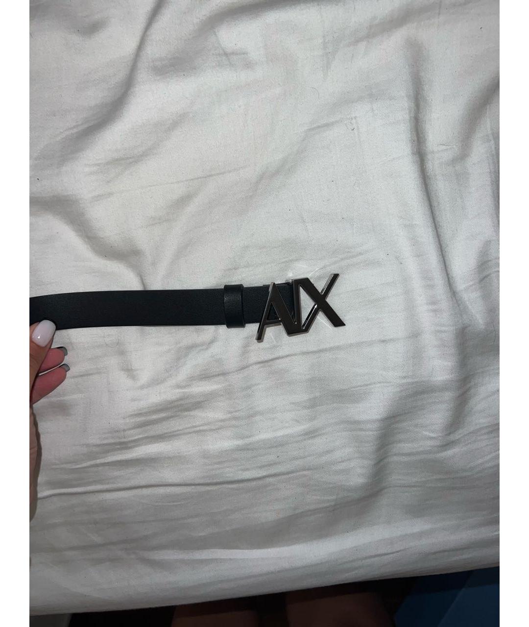 ARMANI EXCHANGE Черный ремень, фото 6