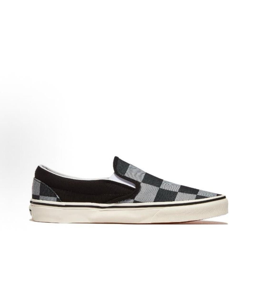 VANS Серые текстильные низкие кроссовки / кеды, фото 3
