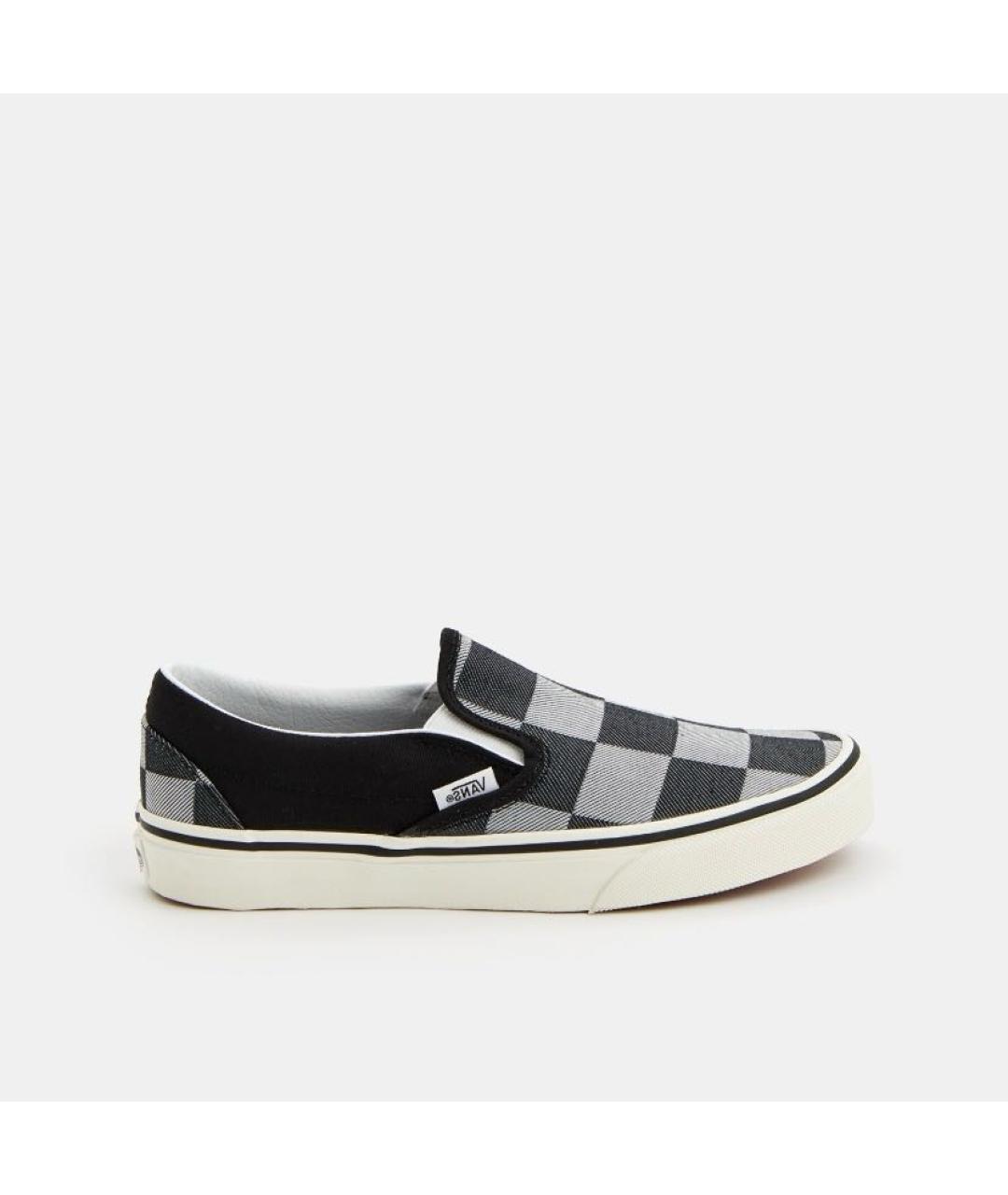 VANS Серые текстильные низкие кроссовки / кеды, фото 7