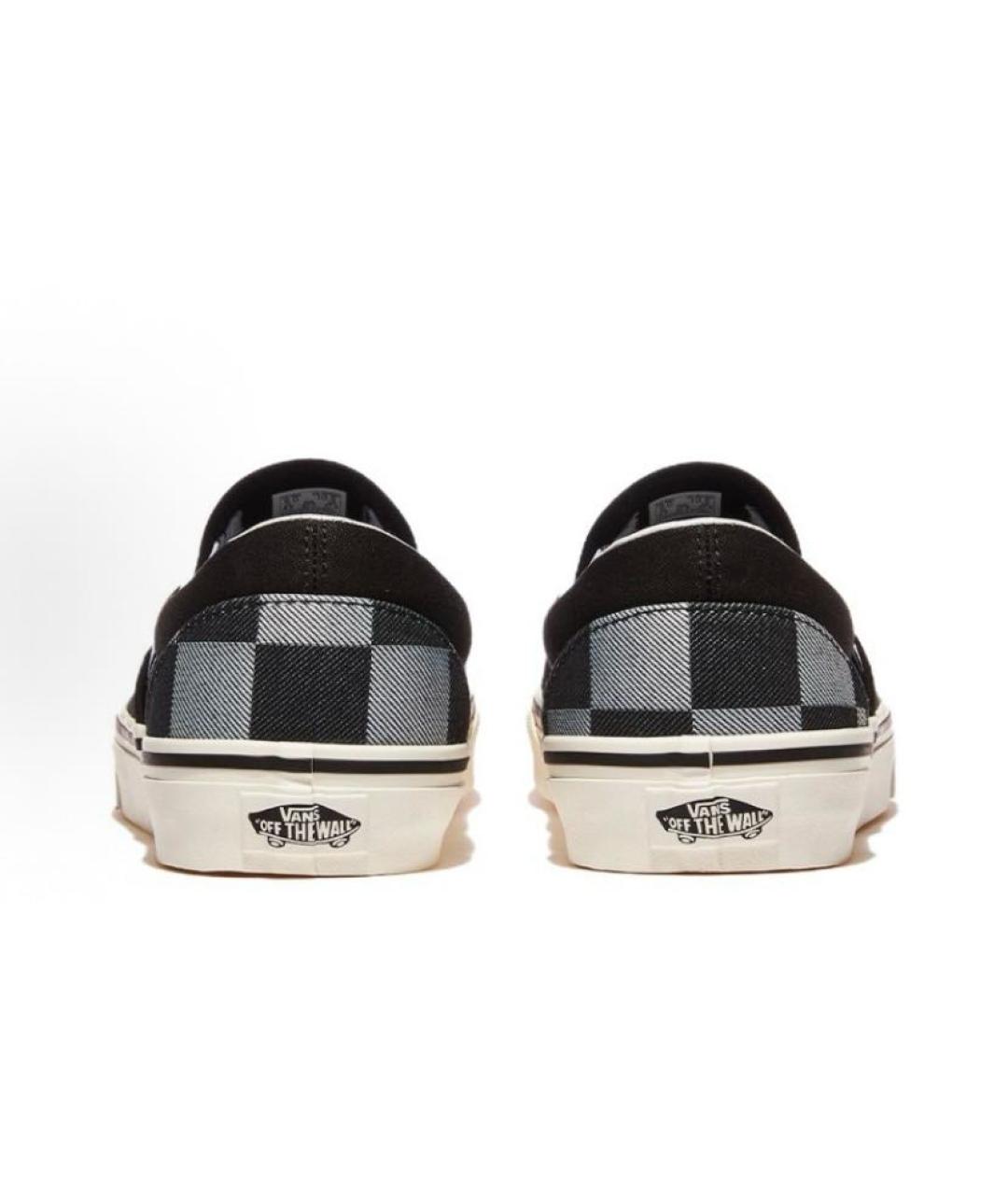VANS Серые текстильные низкие кроссовки / кеды, фото 6