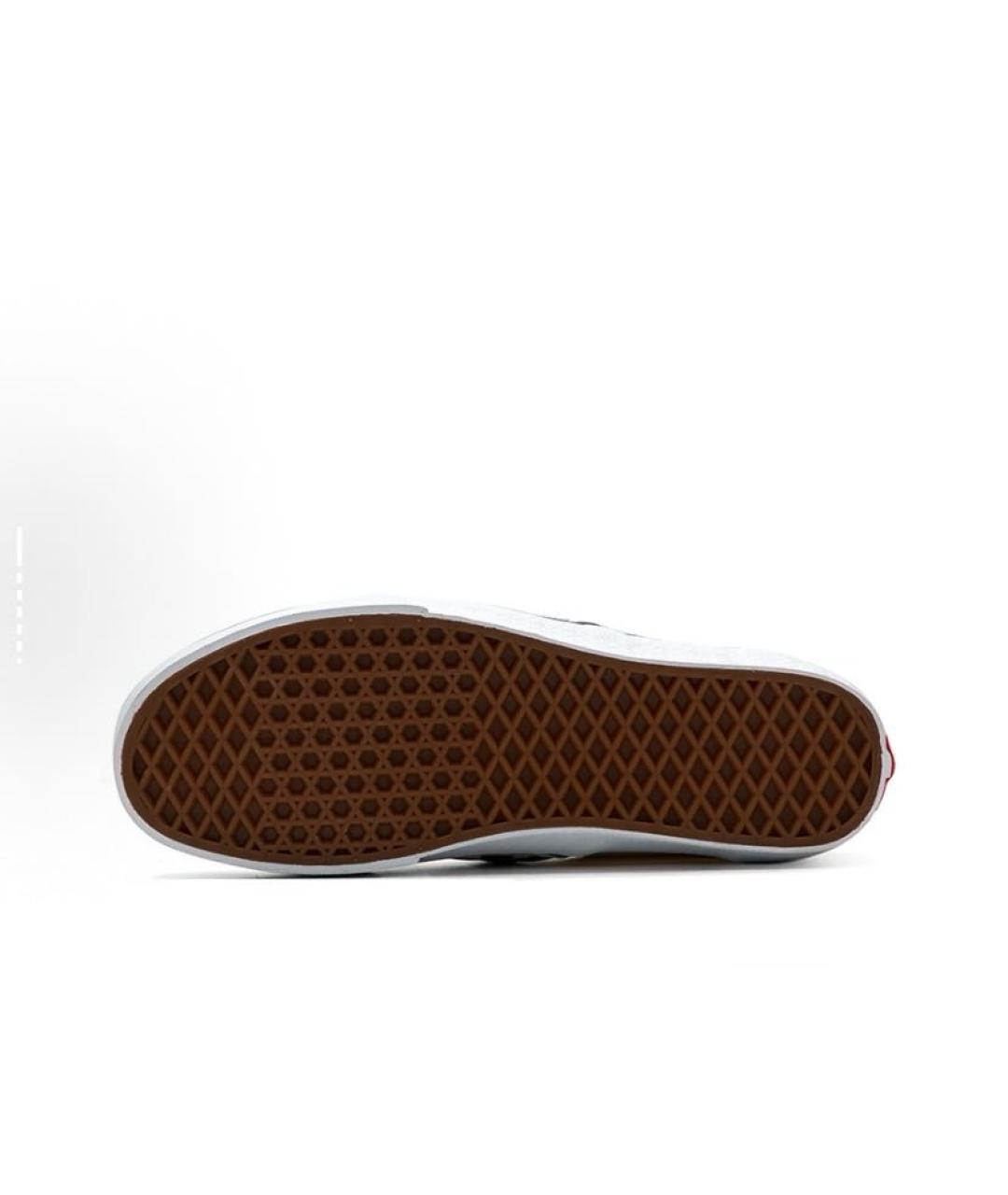 VANS Бежевые текстильные низкие кроссовки / кеды, фото 6