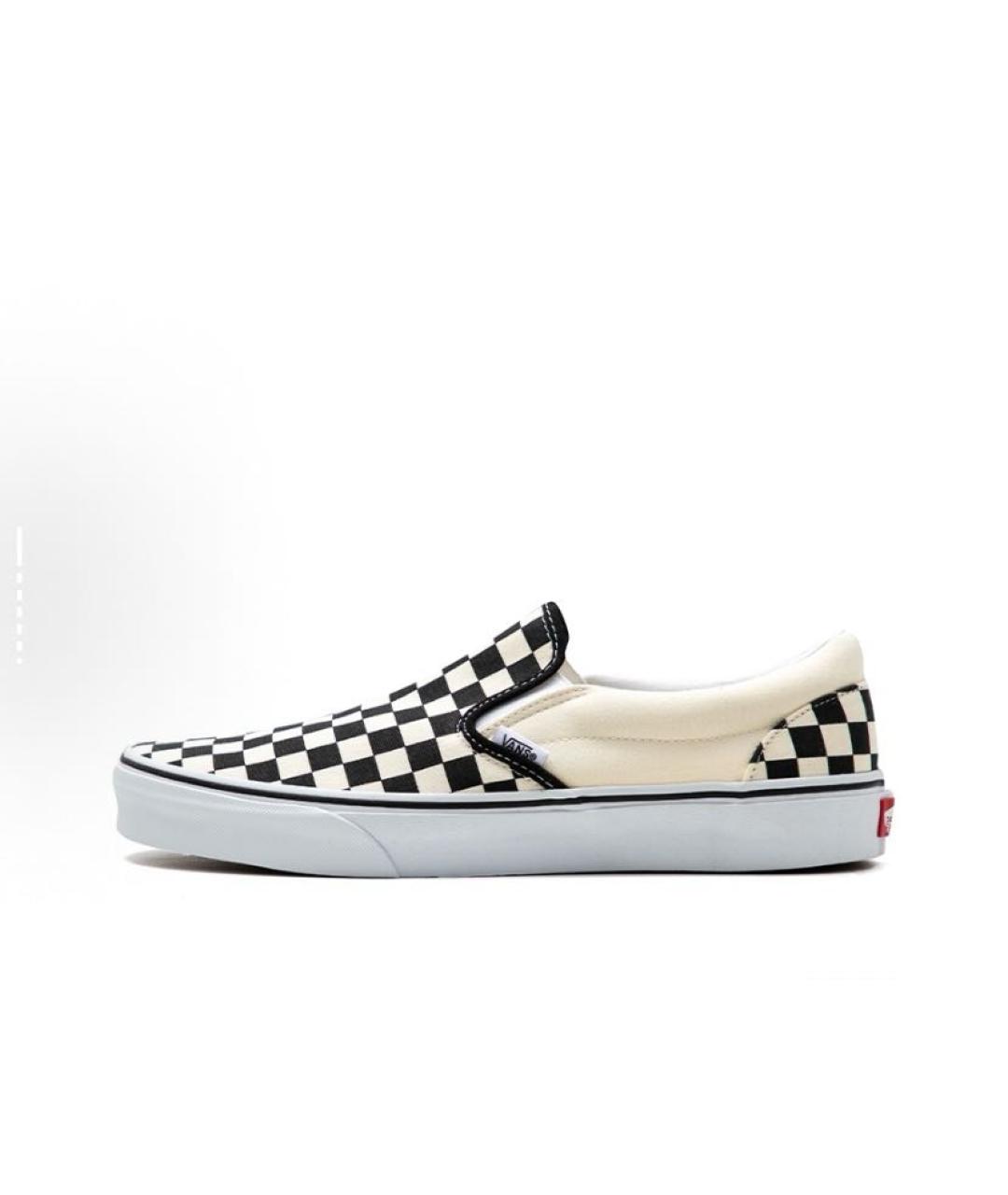 VANS Бежевые текстильные низкие кроссовки / кеды, фото 2