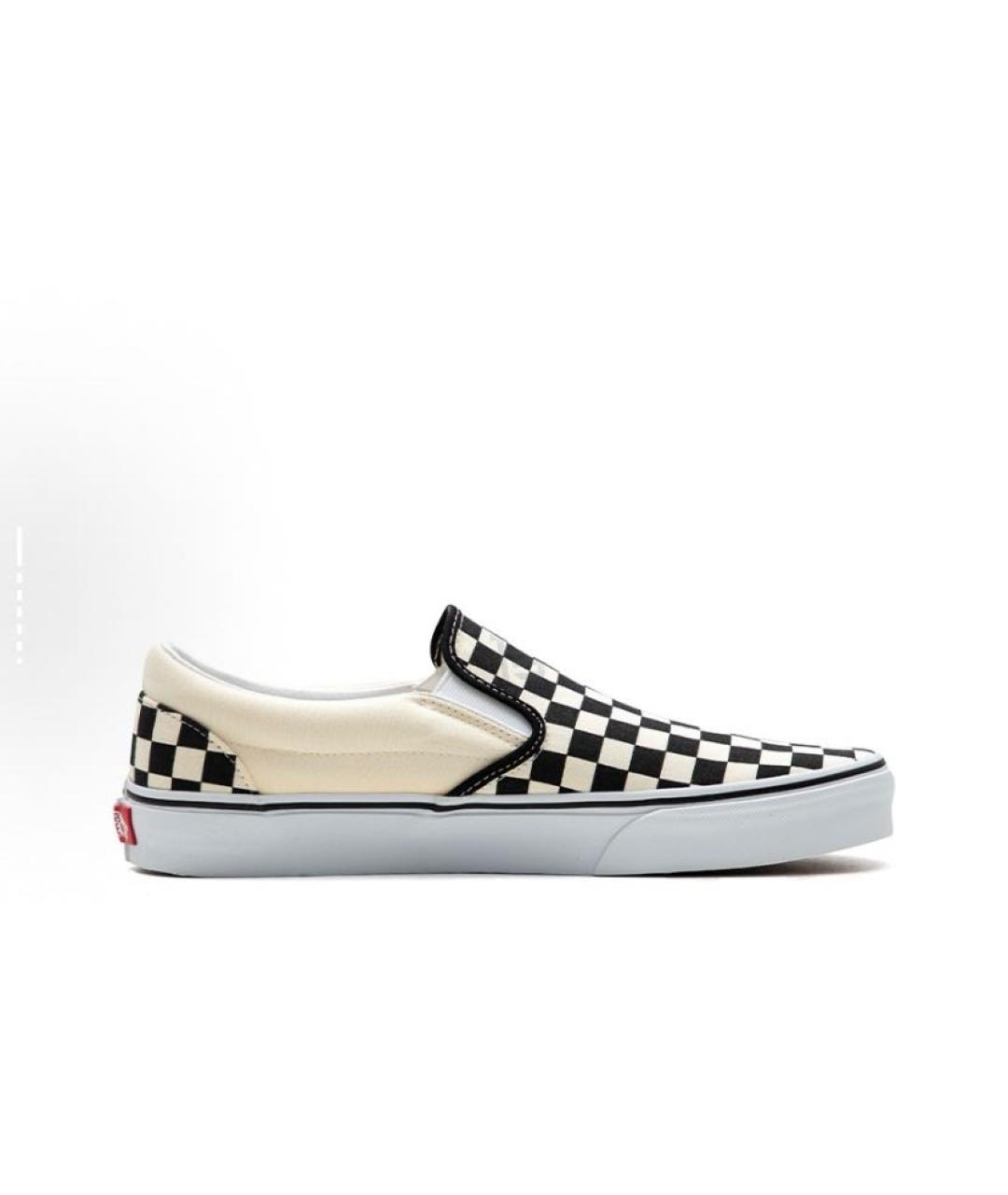 VANS Бежевые текстильные низкие кроссовки / кеды, фото 3