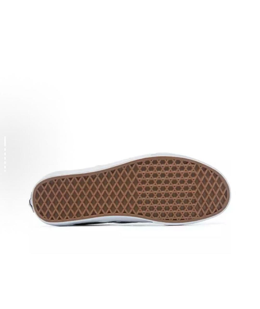 VANS Серые текстильные низкие кроссовки / кеды, фото 6