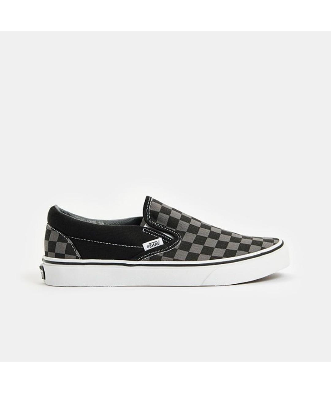 VANS Серые текстильные низкие кроссовки / кеды, фото 7