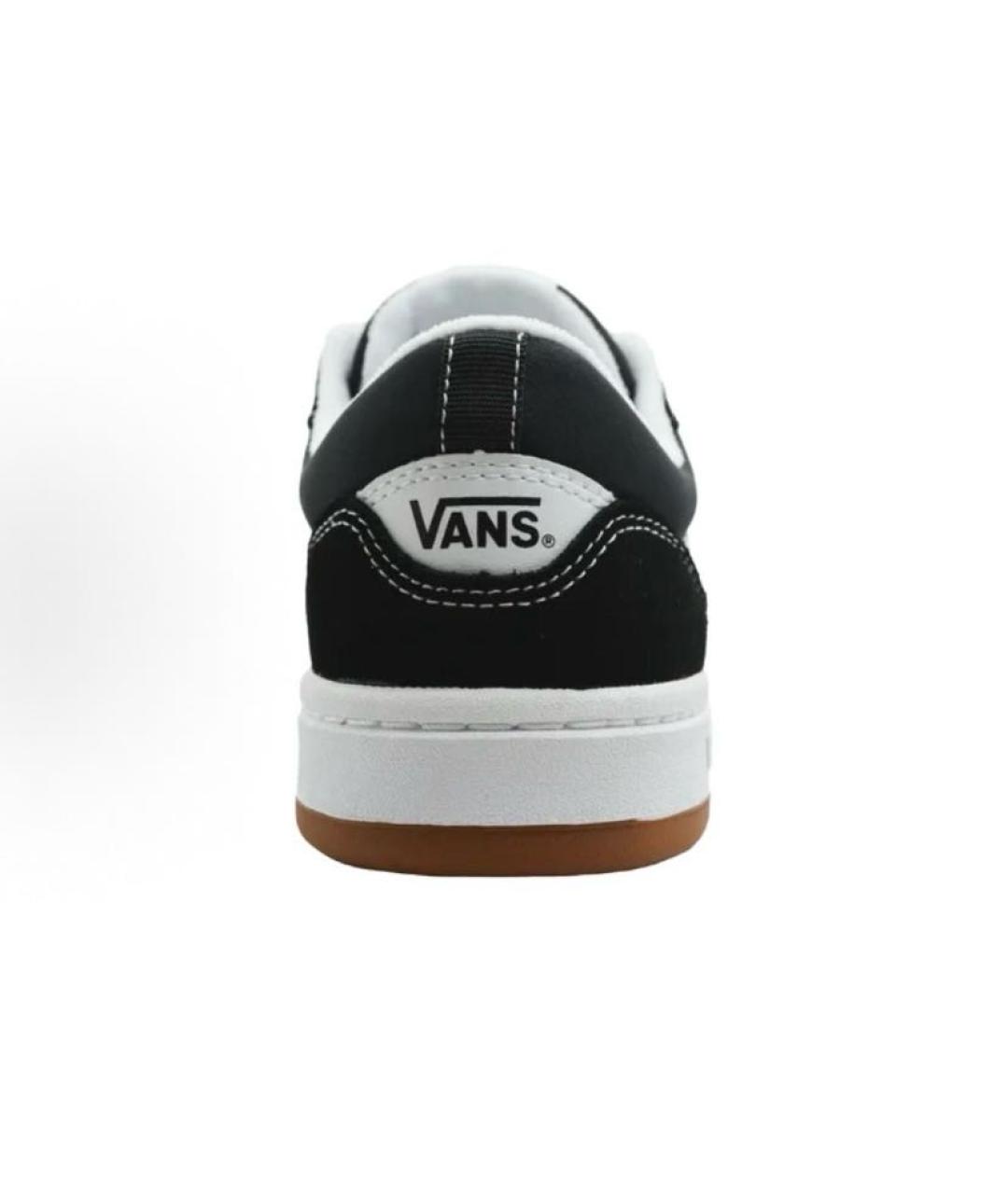 VANS Черные замшевые низкие кроссовки / кеды, фото 4