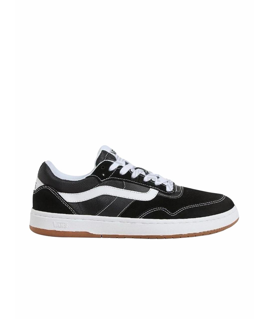 VANS Черные замшевые низкие кроссовки / кеды, фото 1