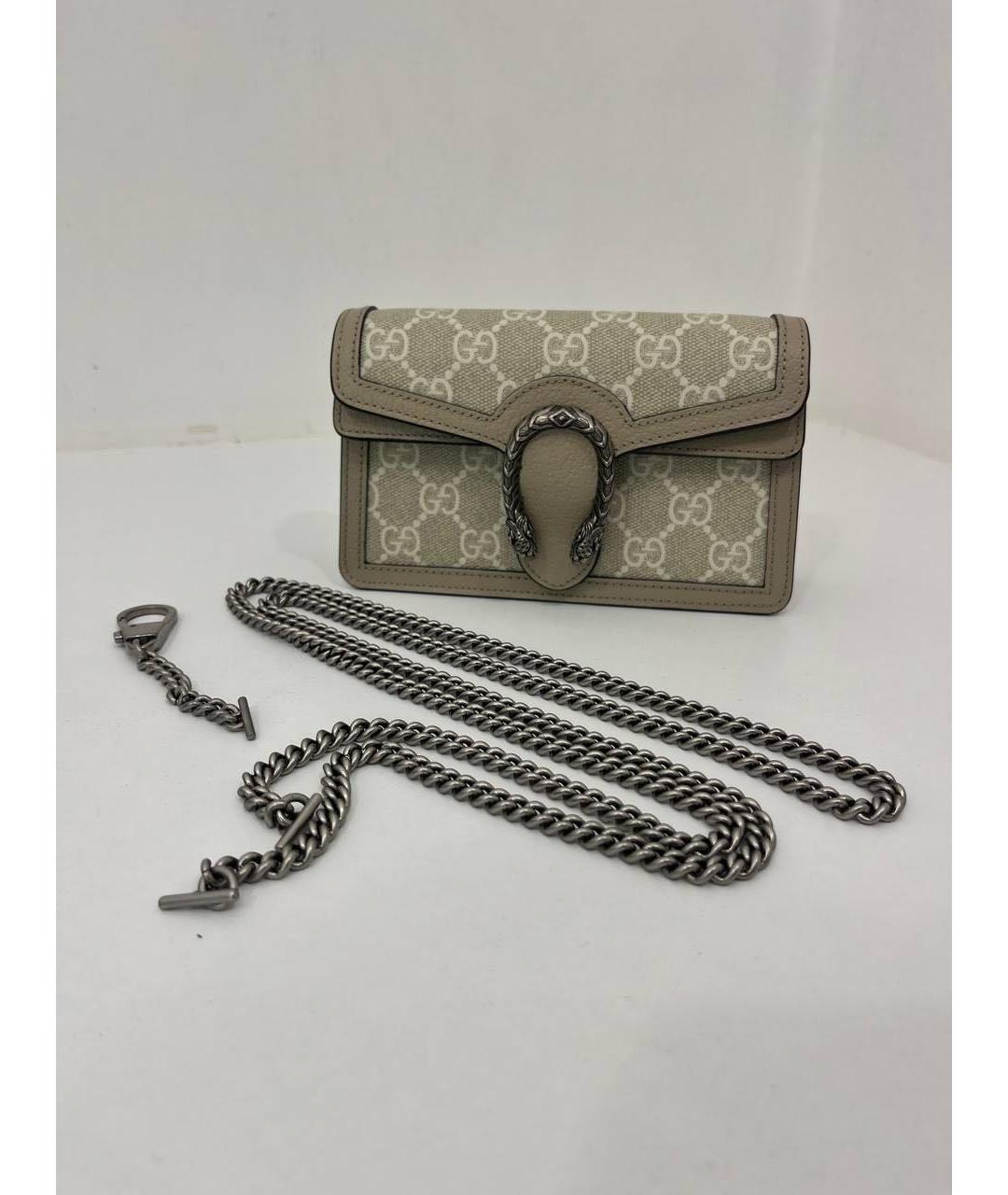 GUCCI Бежевая сумка через плечо, фото 3