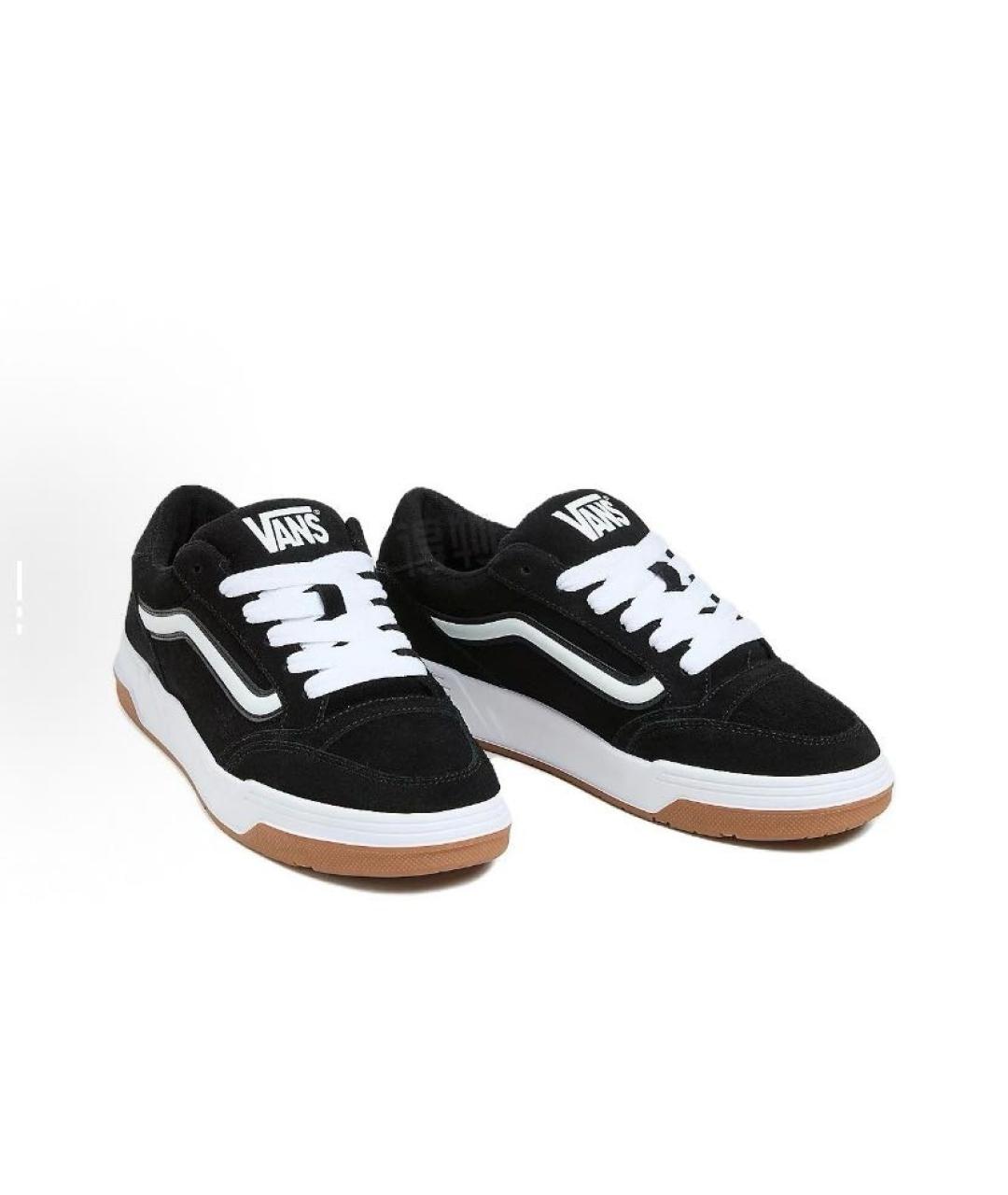 VANS Черные замшевые низкие кроссовки / кеды, фото 3
