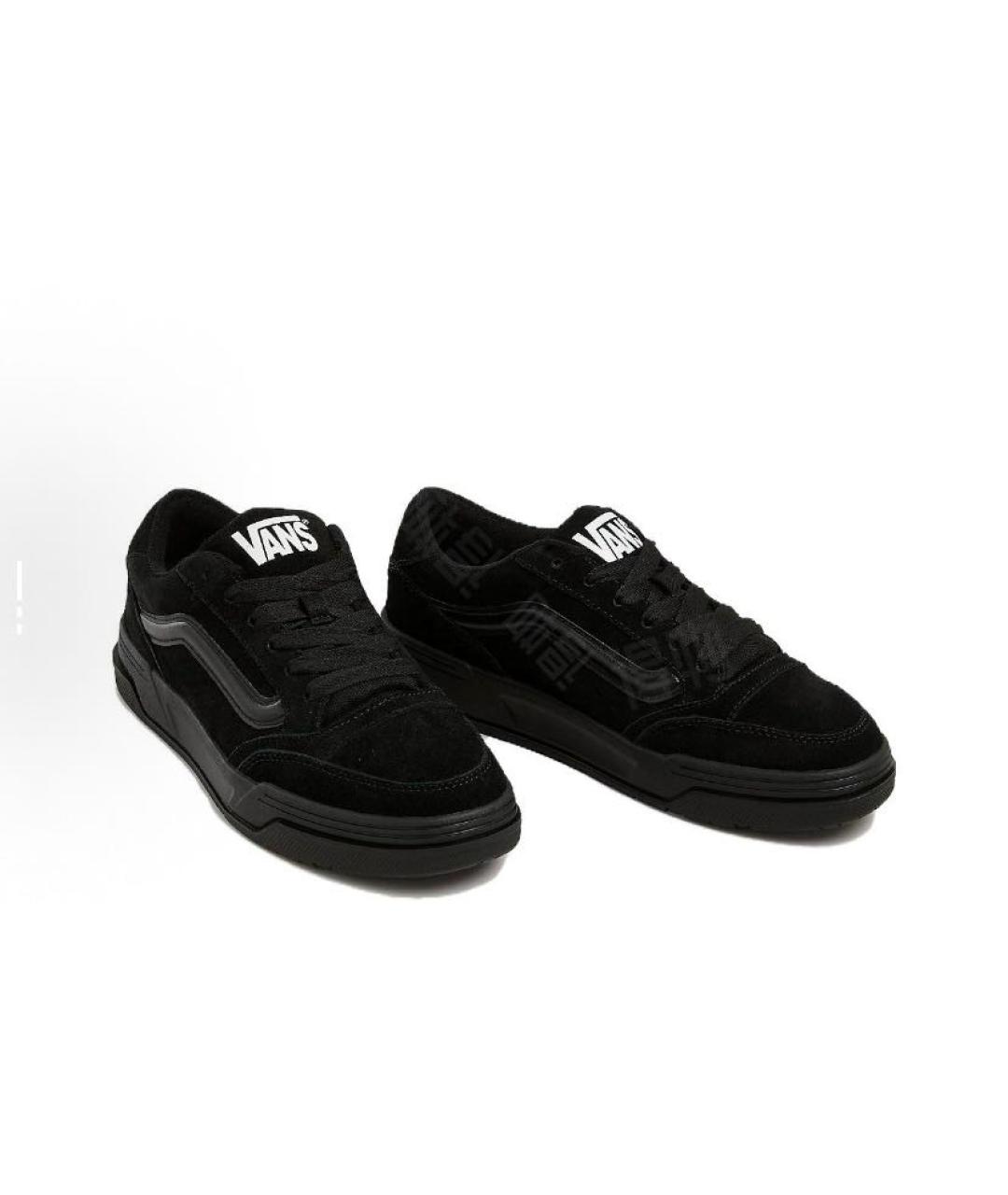 VANS Черные замшевые низкие кроссовки / кеды, фото 3