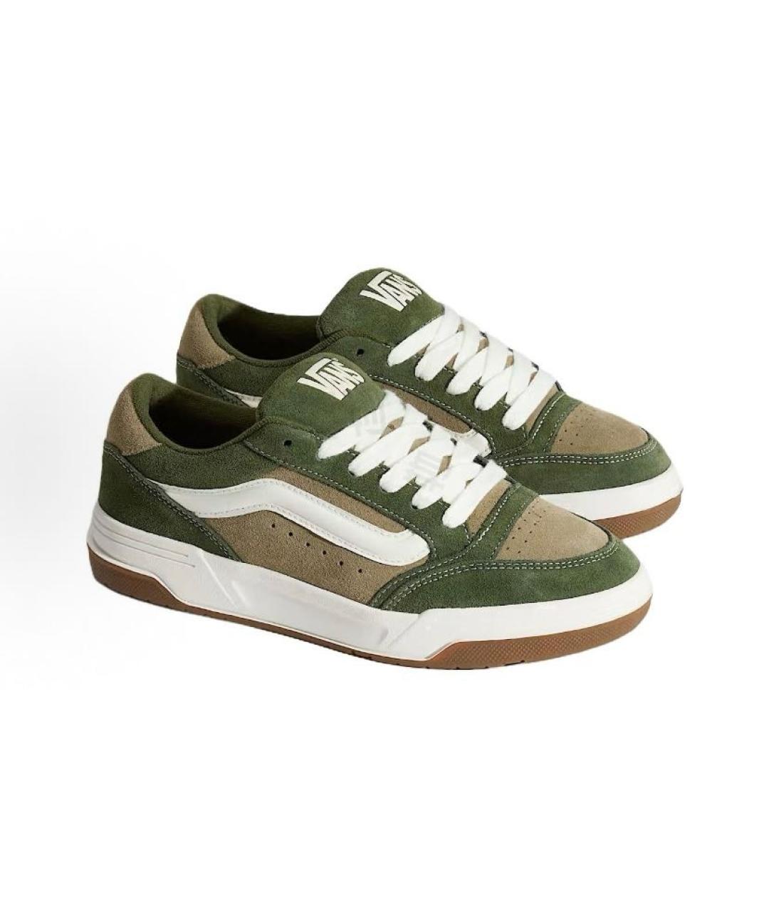 VANS Зеленые замшевые низкие кроссовки / кеды, фото 3