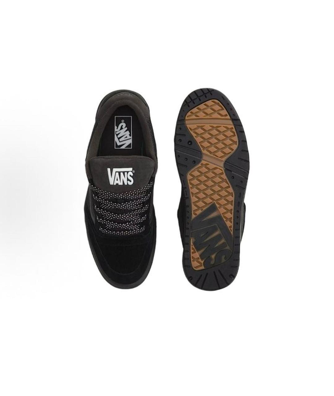 VANS Черные замшевые низкие кроссовки / кеды, фото 5