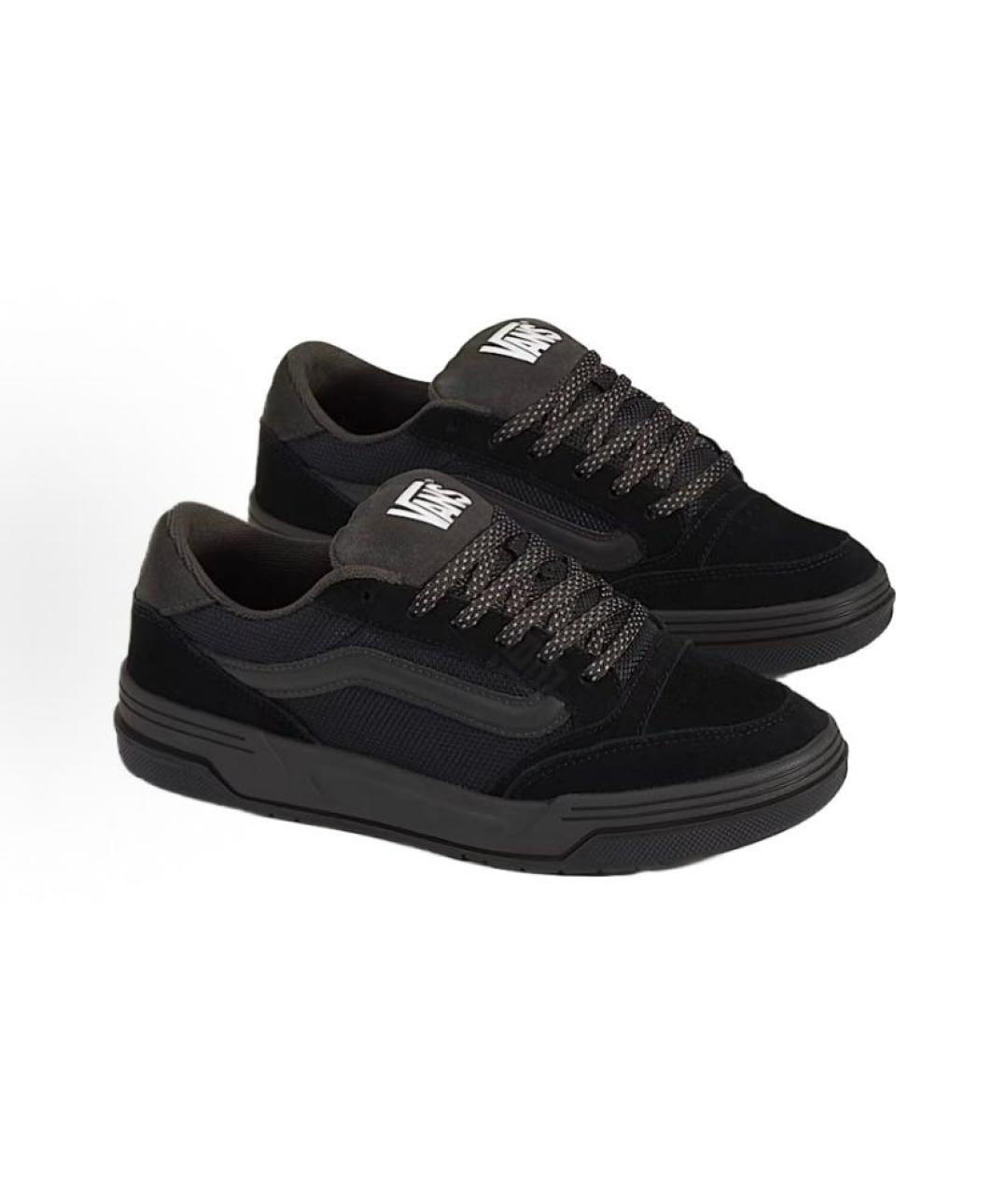 VANS Черные замшевые низкие кроссовки / кеды, фото 3