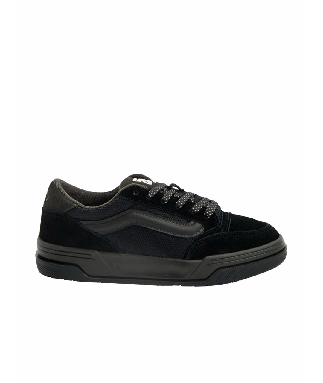VANS Черные замшевые низкие кроссовки / кеды, фото 1