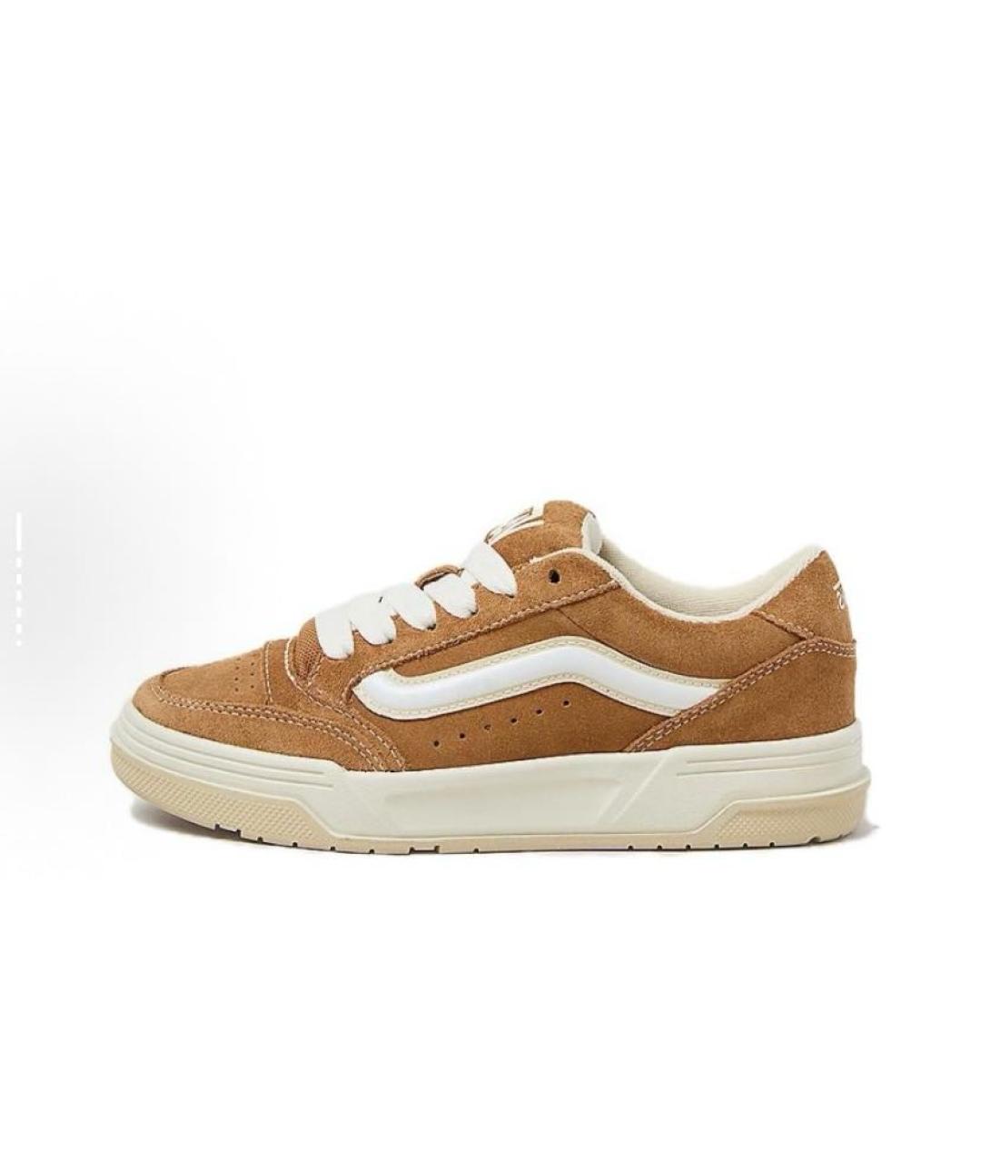 VANS Оранжевое замшевые низкие кроссовки / кеды, фото 2