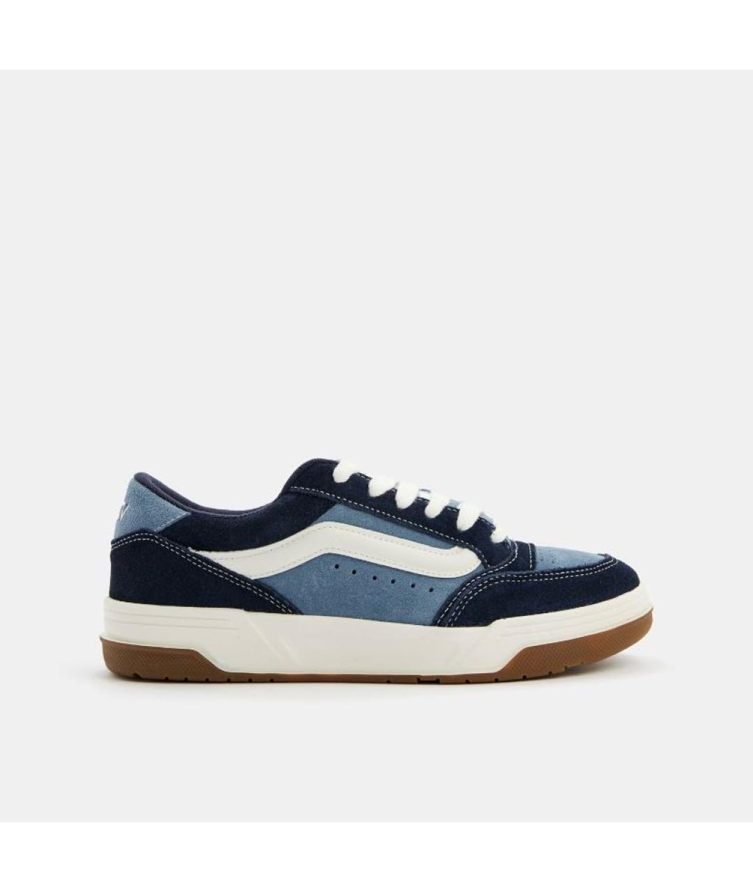 VANS Синие замшевые низкие кроссовки / кеды, фото 6