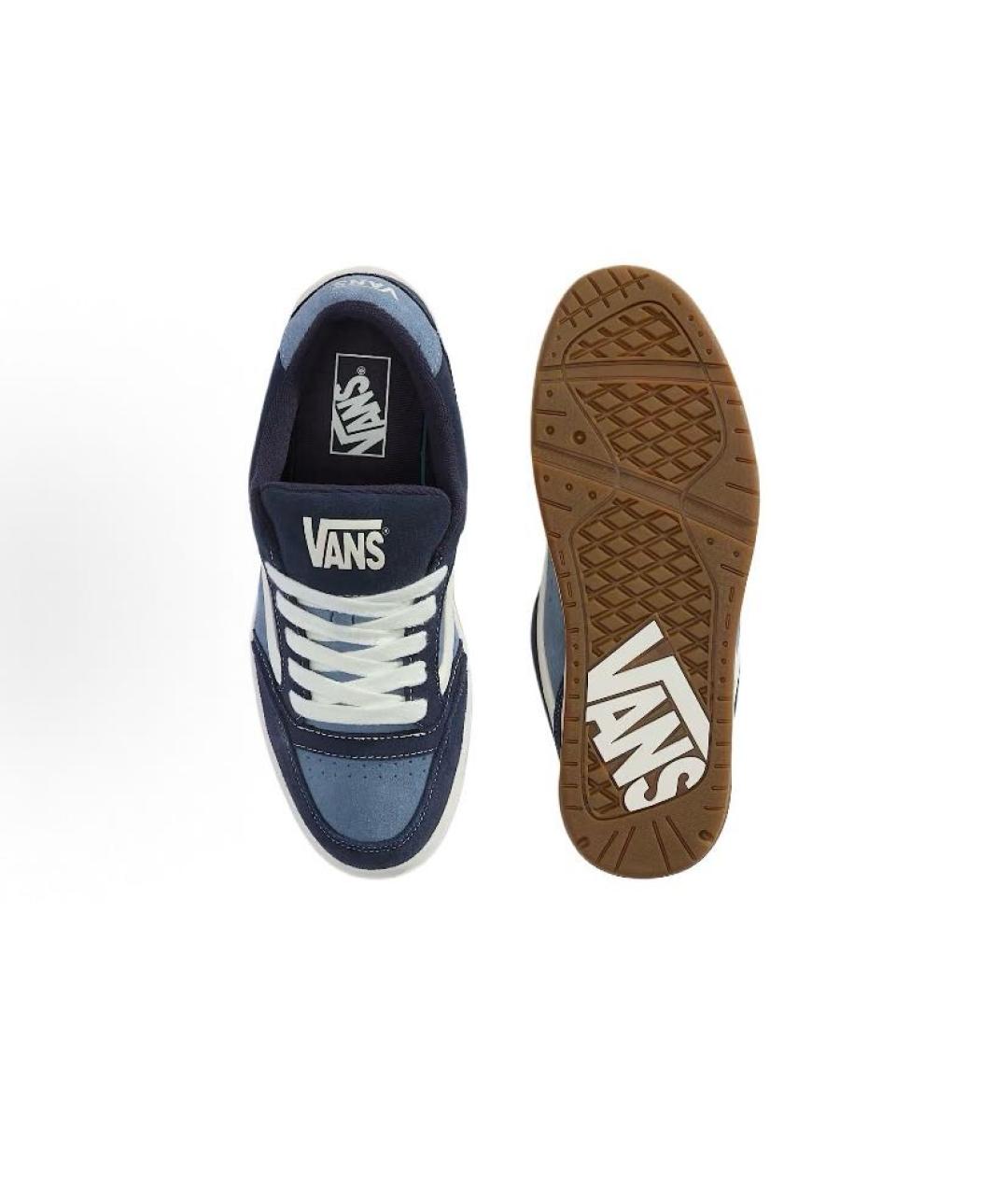 VANS Синие замшевые низкие кроссовки / кеды, фото 5