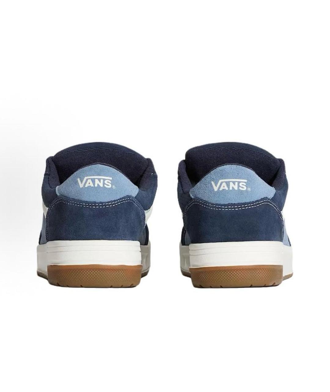 VANS Синие замшевые низкие кроссовки / кеды, фото 4