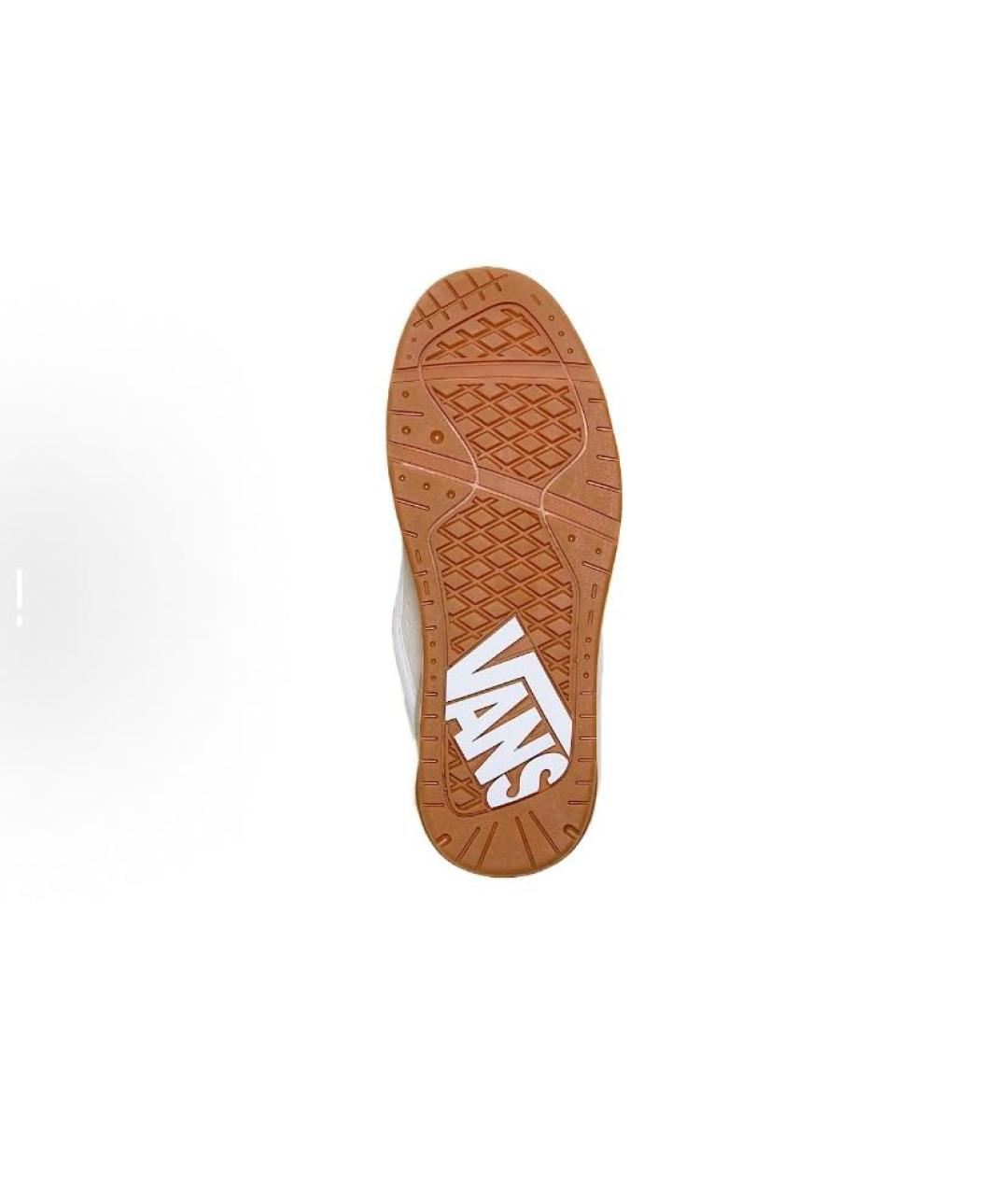 VANS Бежевые замшевые низкие кроссовки / кеды, фото 5