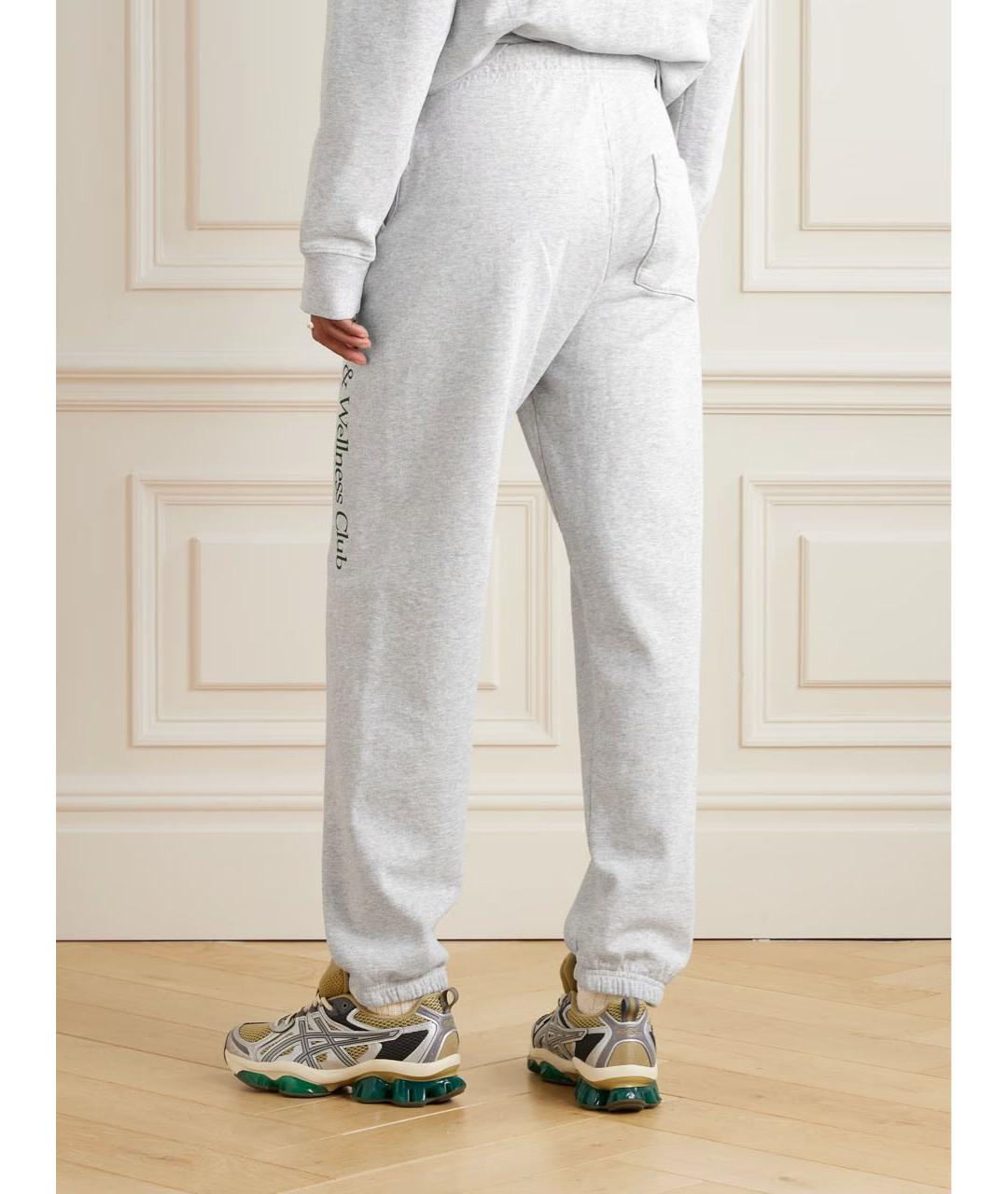 SPORTY AND RICH Серый хлопковый спортивные костюмы, фото 6