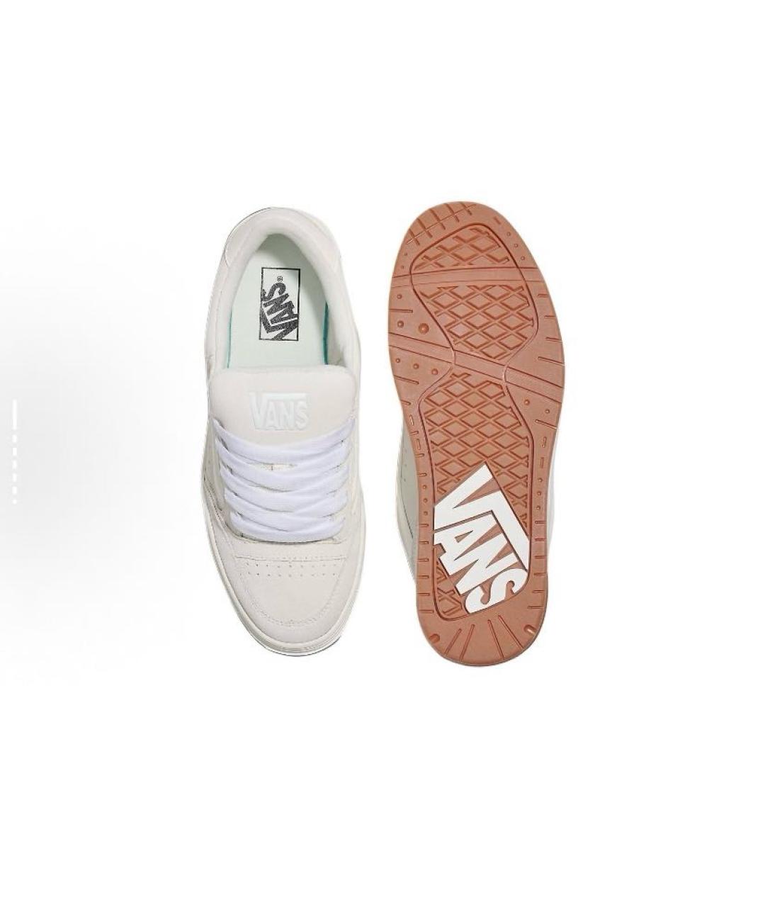 VANS Бежевые замшевые низкие кроссовки / кеды, фото 5