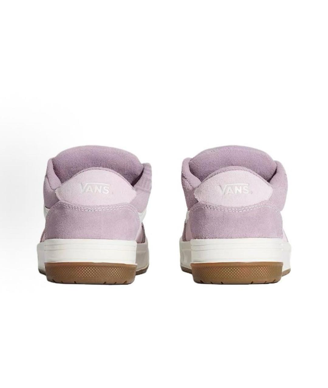 VANS Розовые замшевые низкие кроссовки / кеды, фото 4