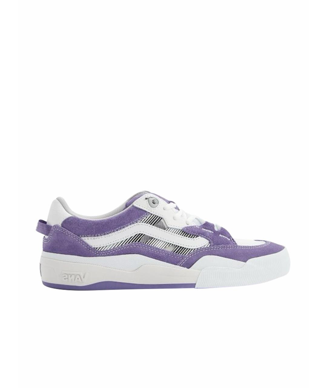 VANS Фиолетовые замшевые низкие кроссовки / кеды, фото 1