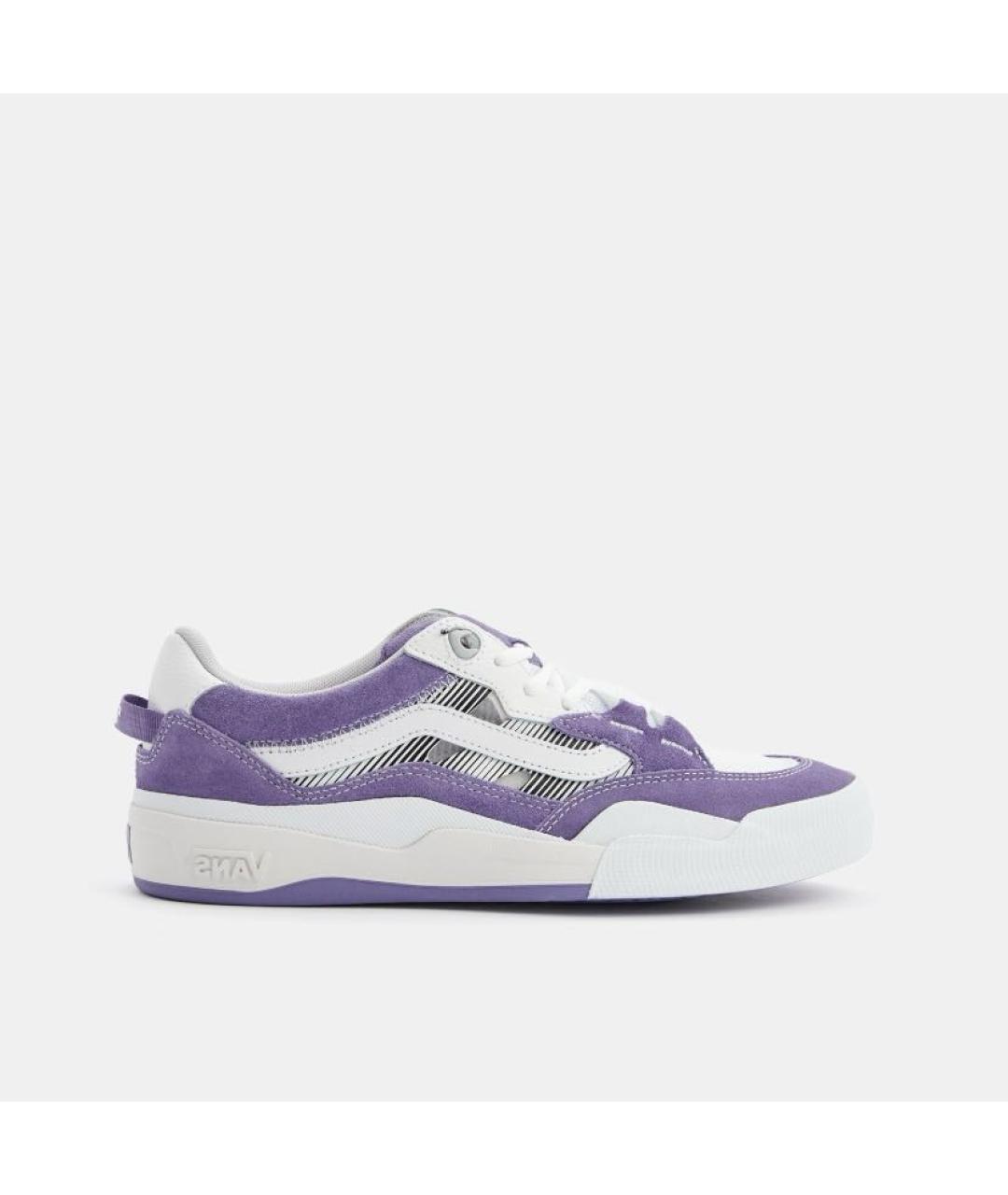 VANS Фиолетовые замшевые низкие кроссовки / кеды, фото 6