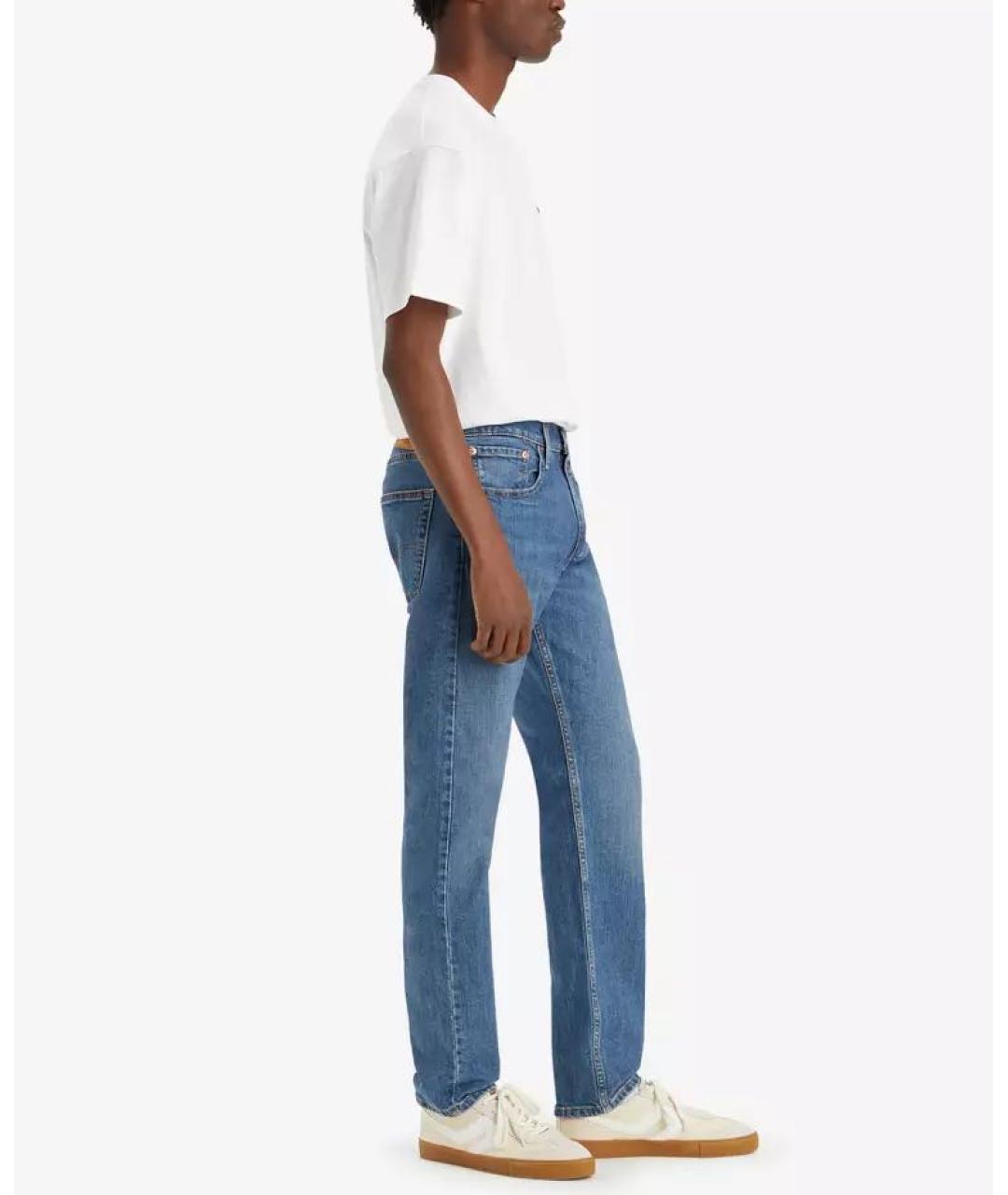 LEVI'S Синие хлопко-эластановые джинсы скинни, фото 6