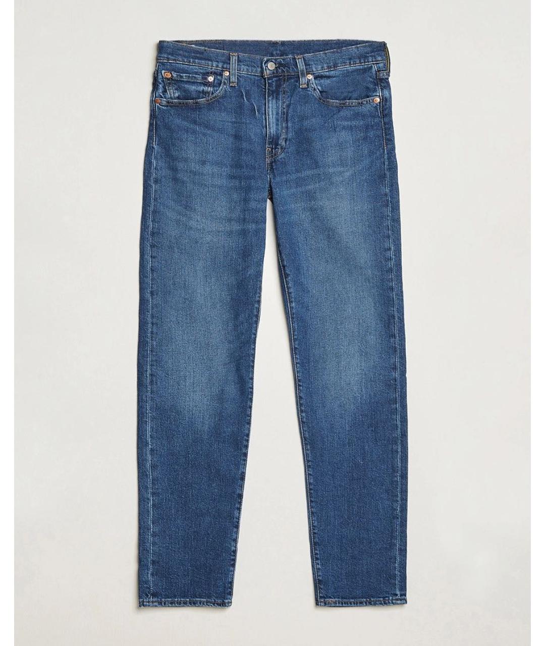 LEVI'S Синие хлопко-эластановые джинсы скинни, фото 9